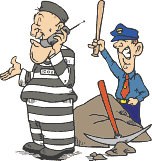 Prisoner on Cell Phone