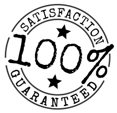 100% Satisfaction Guaranteed!